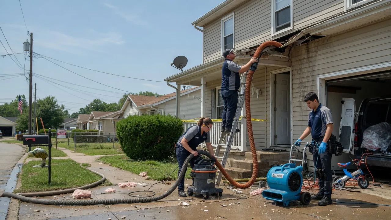 Water Damage Restoration in Masontown, WV near me